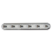 Maxim - 7126PC - Six Light Bath Vanity - Essentials - 712x - Polished Chrome