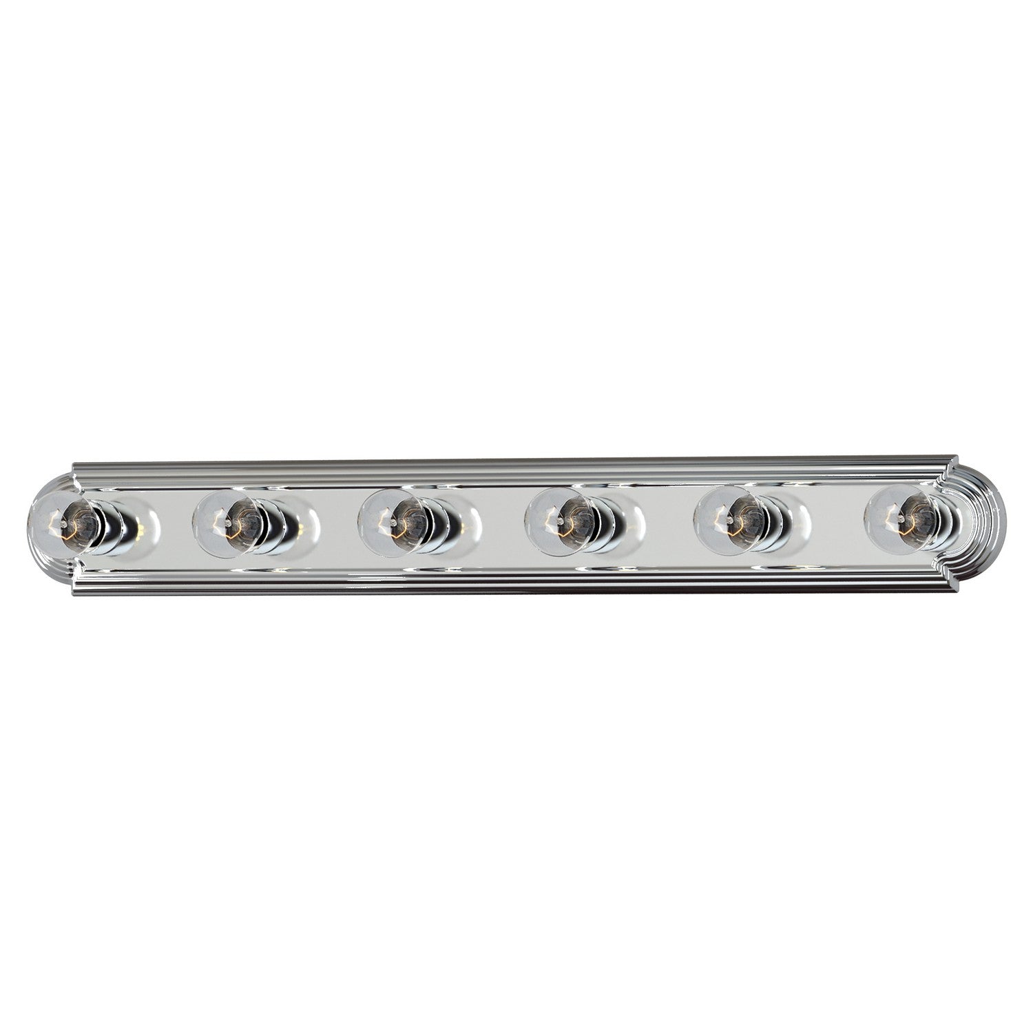 Maxim - 7126PC - Six Light Bath Vanity - Essentials - 712x - Polished Chrome