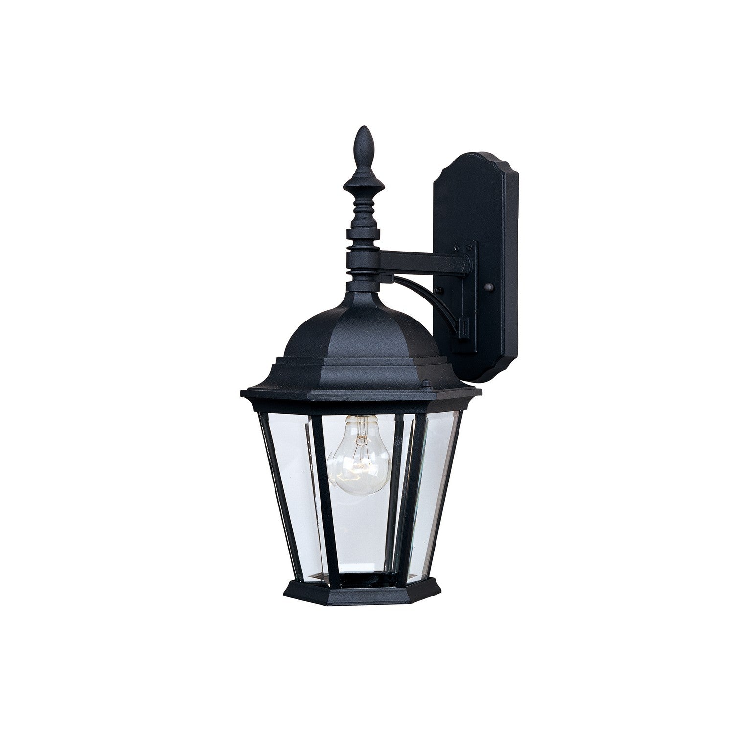 Maxim - 1004BK - One Light Outdoor Wall Lantern - Westlake - Black