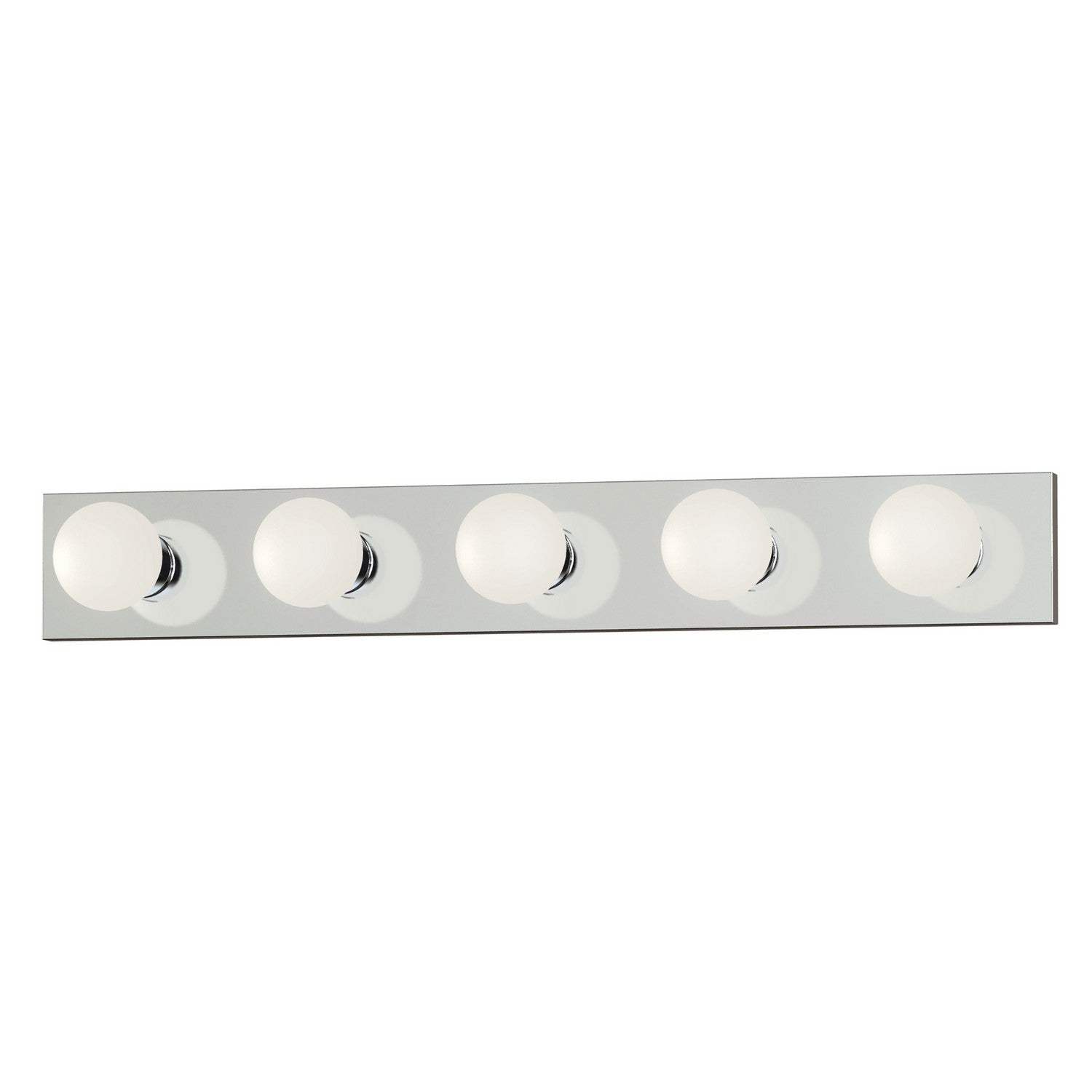 Maxim - 4455PC - Five Light Bath Vanity - Essentials - 445x - Polished Chrome