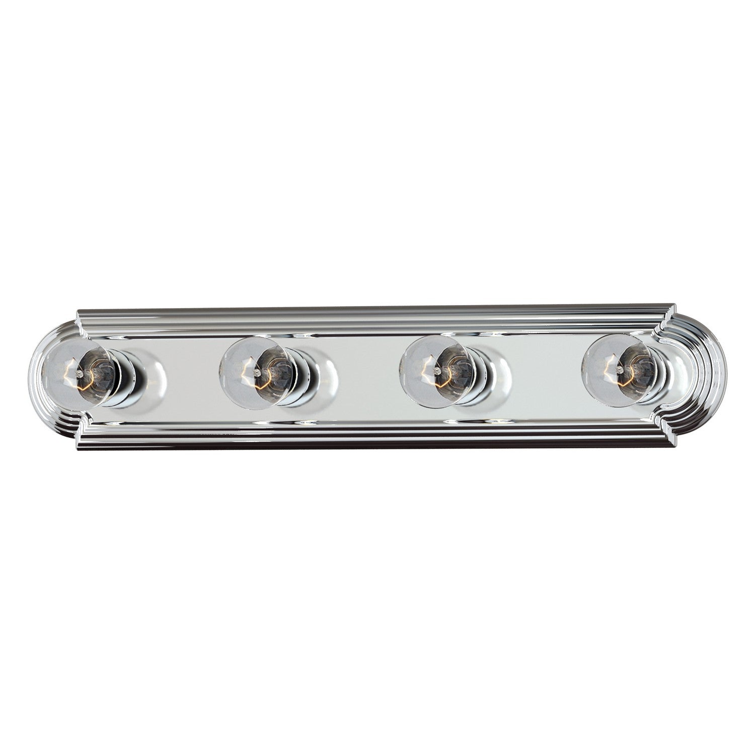 Maxim - 7124PC - Four Light Bath Vanity - Essentials - 712x - Polished Chrome
