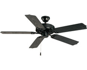 Maxim - 89915BK - 52" Outdoor Ceiling Fan - Basic-Max - Black
