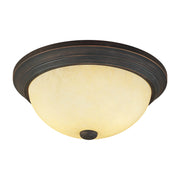 Millennium - 5161-RBZ - Two Light Flushmount - Rubbed Bronze