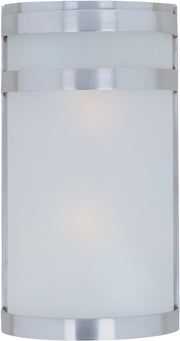 Maxim - 5002FTSST - Two Light Outdoor Wall Lantern - Arc - Stainless Steel