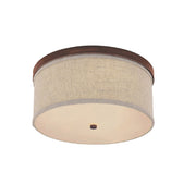 Capital Lighting - 2015BB-479 - Three Light Flush Mount - Midtown - Burnished Bronze
