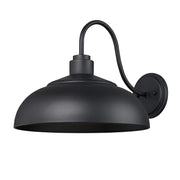 Yep Levitt 1-light  Outdoor Wall in Natural Black and Natural Black Shade