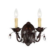 Maxim - 2857OI - Two Light Wall Sconce - Elegante - Oil Rubbed Bronze