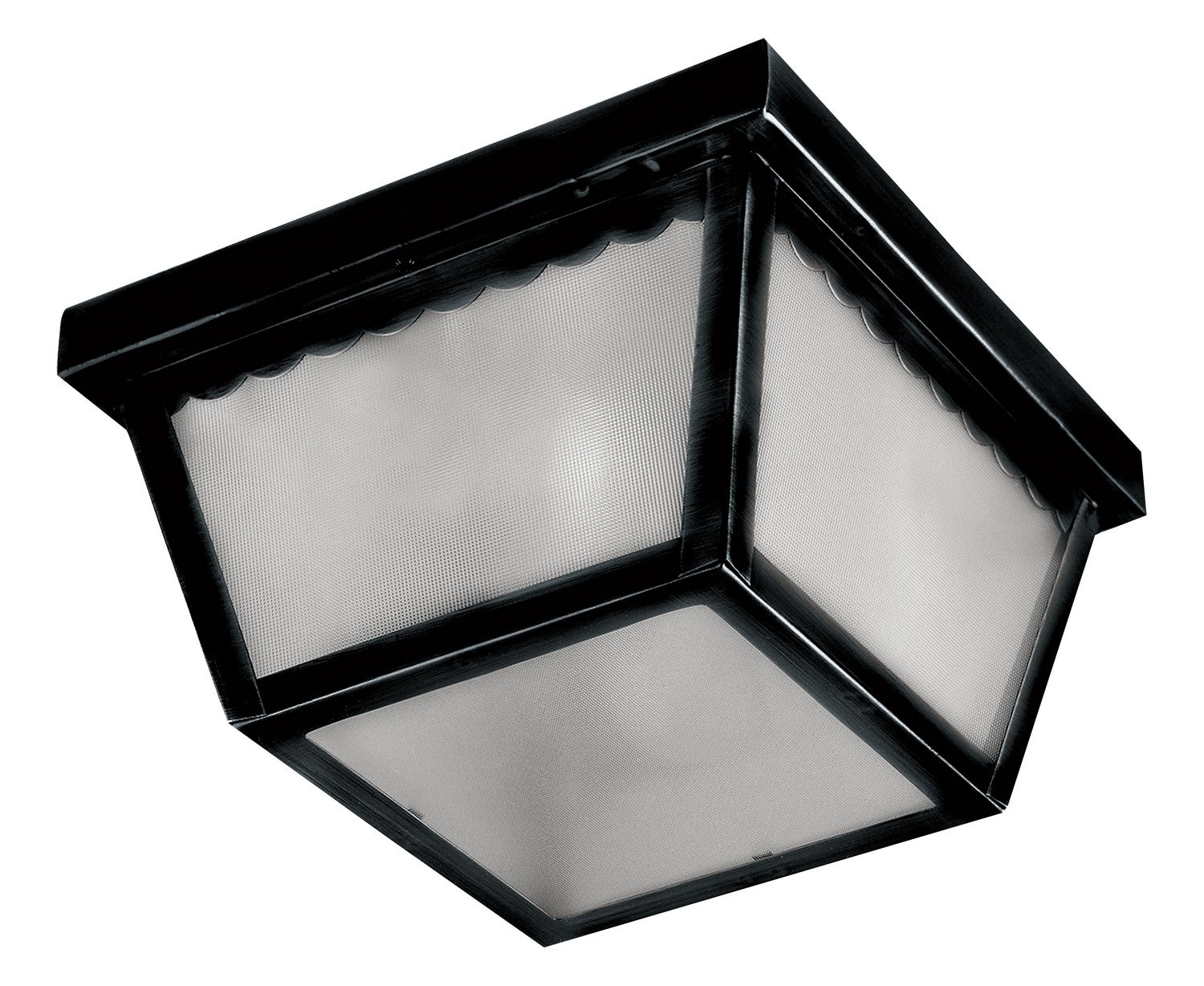 Maxim - 6203FTBK - One Light Outdoor Ceiling Mount - Outdoor Essentials - 620x - Black