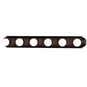 Maxim - 7126OI - Six Light Bath Vanity - Essentials - 712x - Oil Rubbed Bronze