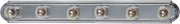 Maxim - 7126SN - Six Light Bath Vanity - Essentials - 712x - Satin Nickel