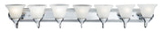 Maxim - 8016MRPC - Seven Light Bath Vanity - Essentials - 801x - Polished Chrome