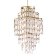 Corbett Lighting - 109-47-CPL - Seven Light Chandelier - Dolce - Champagne Leaf