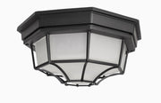 Maxim - 1020BK - Two Light Outdoor Ceiling Mount - Crown Hill - Black