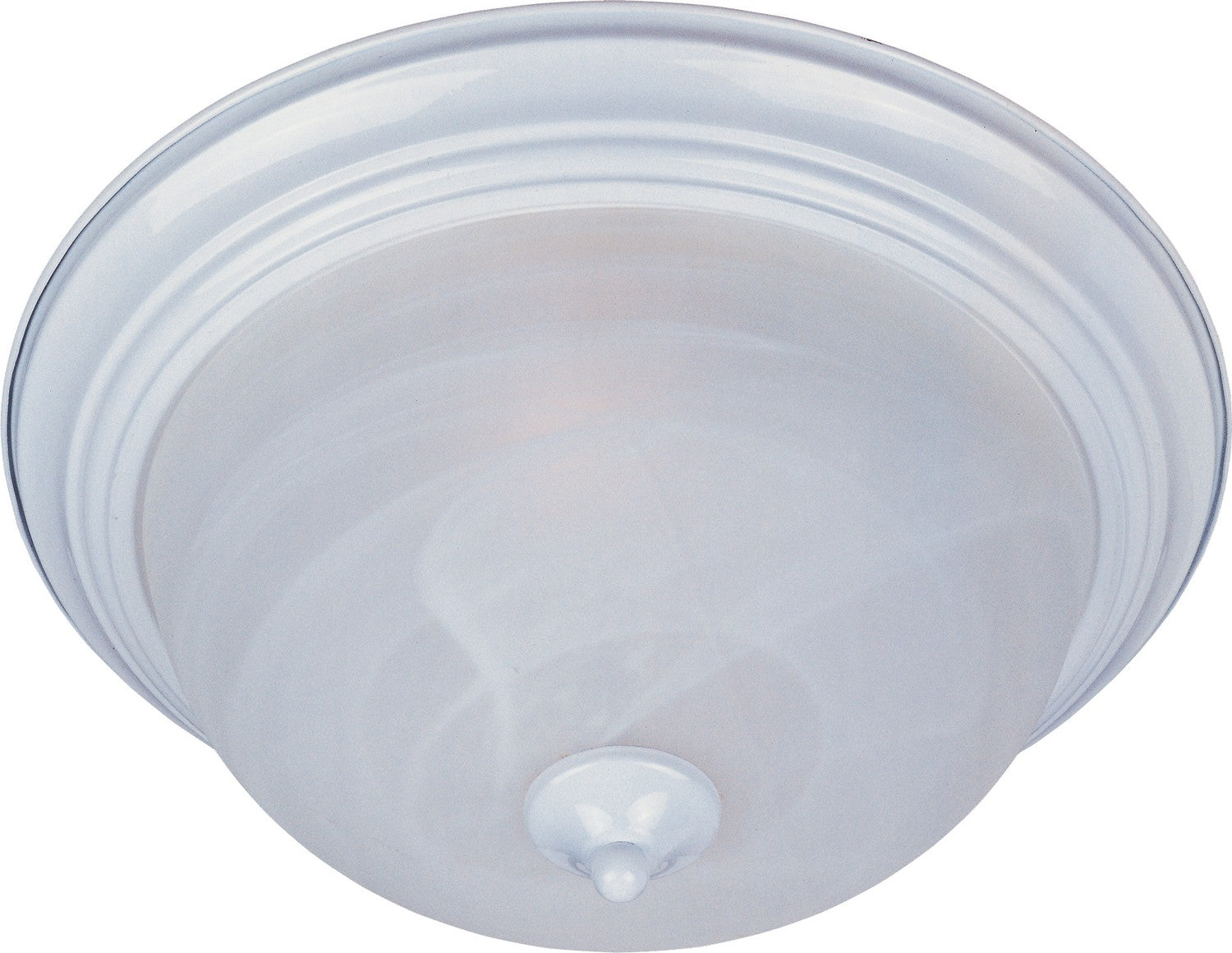 Maxim - 5840MRWT - One Light Flush Mount - Essentials - 584x - White