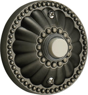 Quorum - 7-306-92 - Door Chime Button - 7-306 Door Buttons - Antique Silver