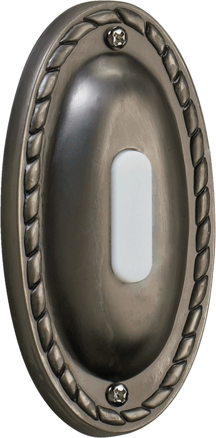 Quorum - 7-308-92 - Door Chime Button - 7-308 Door Buttons - Antique Silver