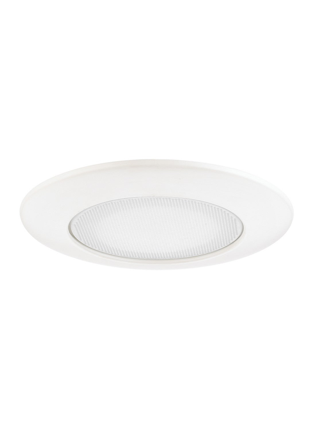 Generation Lighting - 11033AT-15 - 6"Flat Glass Shower Trim with Reflector - Recessed Trims - White