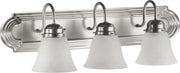 Quorum - 5094-3-165 - Three Light Vanity - Campbell - Satin Nickel