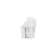 Maxim - 1025WT - One Light Outdoor Wall Lantern - Builder Cast - White