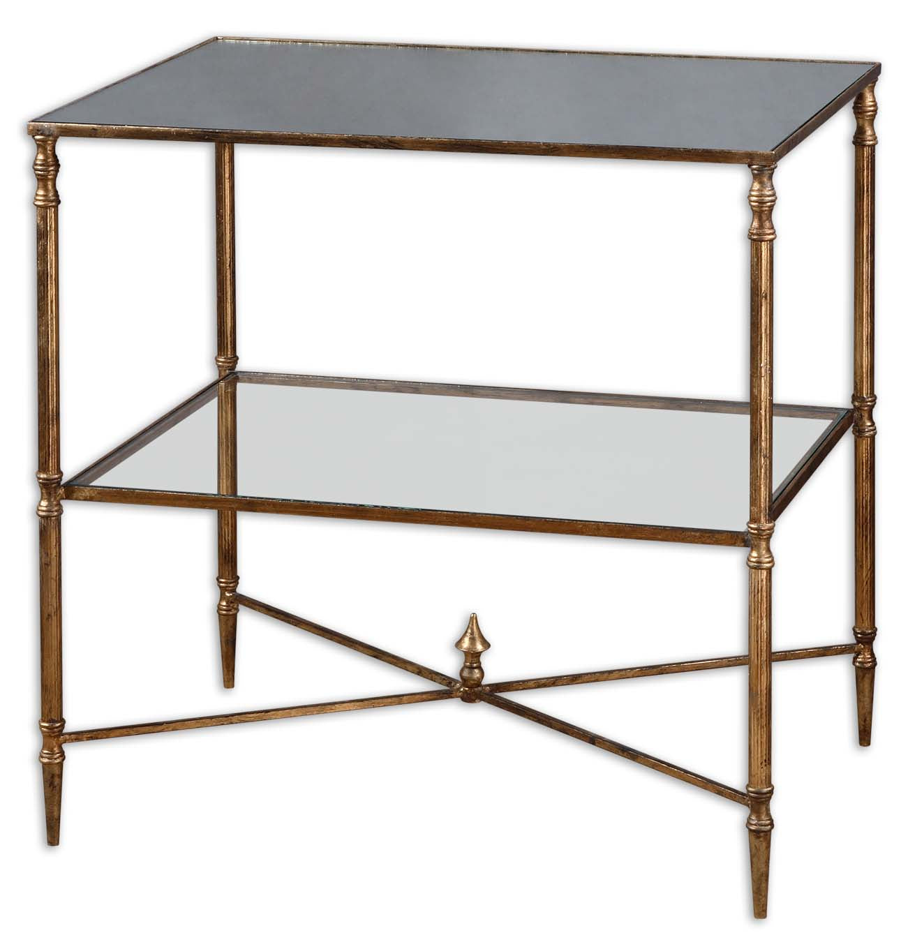 Uttermost - 26120 - Table - Henzler - Gold Leaf