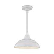 Millennium - RWHS14-WH - One Light Pendant - R Series - White