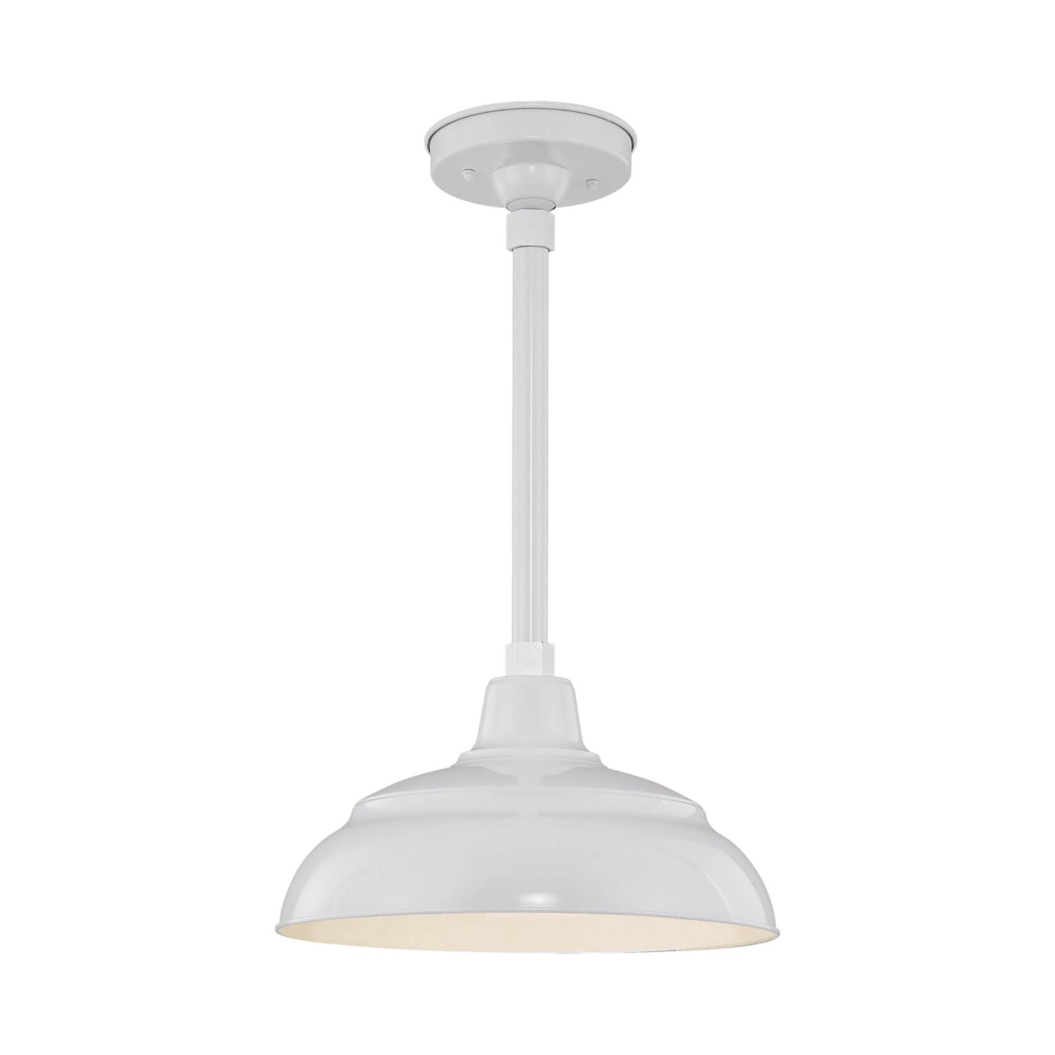 Millennium - RWHS14-WH - One Light Pendant - R Series - White