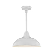 Millennium - RWHS17-WH - One Light Pendant - R Series - White