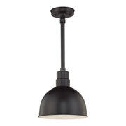 Millennium - RDBS12-SB - One Light Pendant - R Series - Satin Black