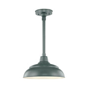 Millennium - RWHS14-SG - One Light Pendant - R Series - Satin Green