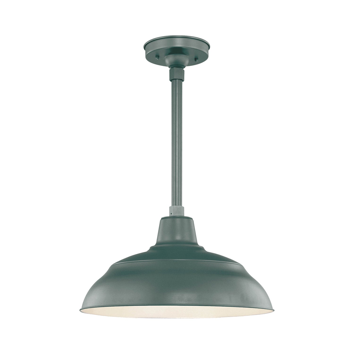 Millennium - RWHS17-SG - One Light Pendant - R Series - Satin Green