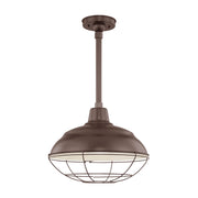 Millennium - RWHS17-ABR - One Light Pendant - R Series - Architectural Bronze
