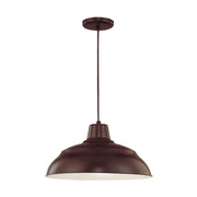 Millennium - RWHC17-ABR - One Light Pendant - R Series - Architect Bronze