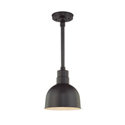 Millennium - RDBS10-SB - One Light Pendant - R Series - Satin Black