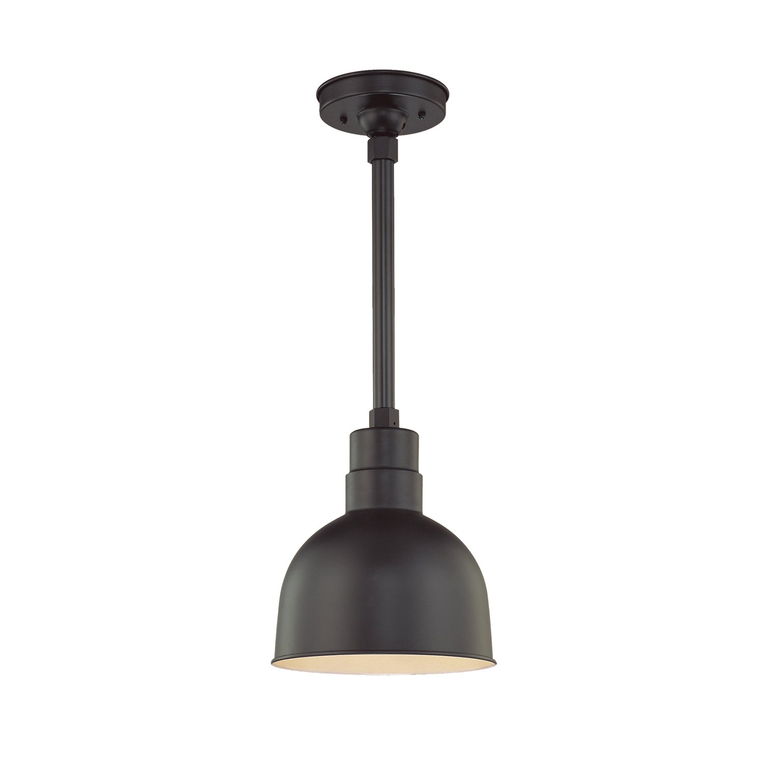 Millennium - RDBS10-SB - One Light Pendant - R Series - Satin Black