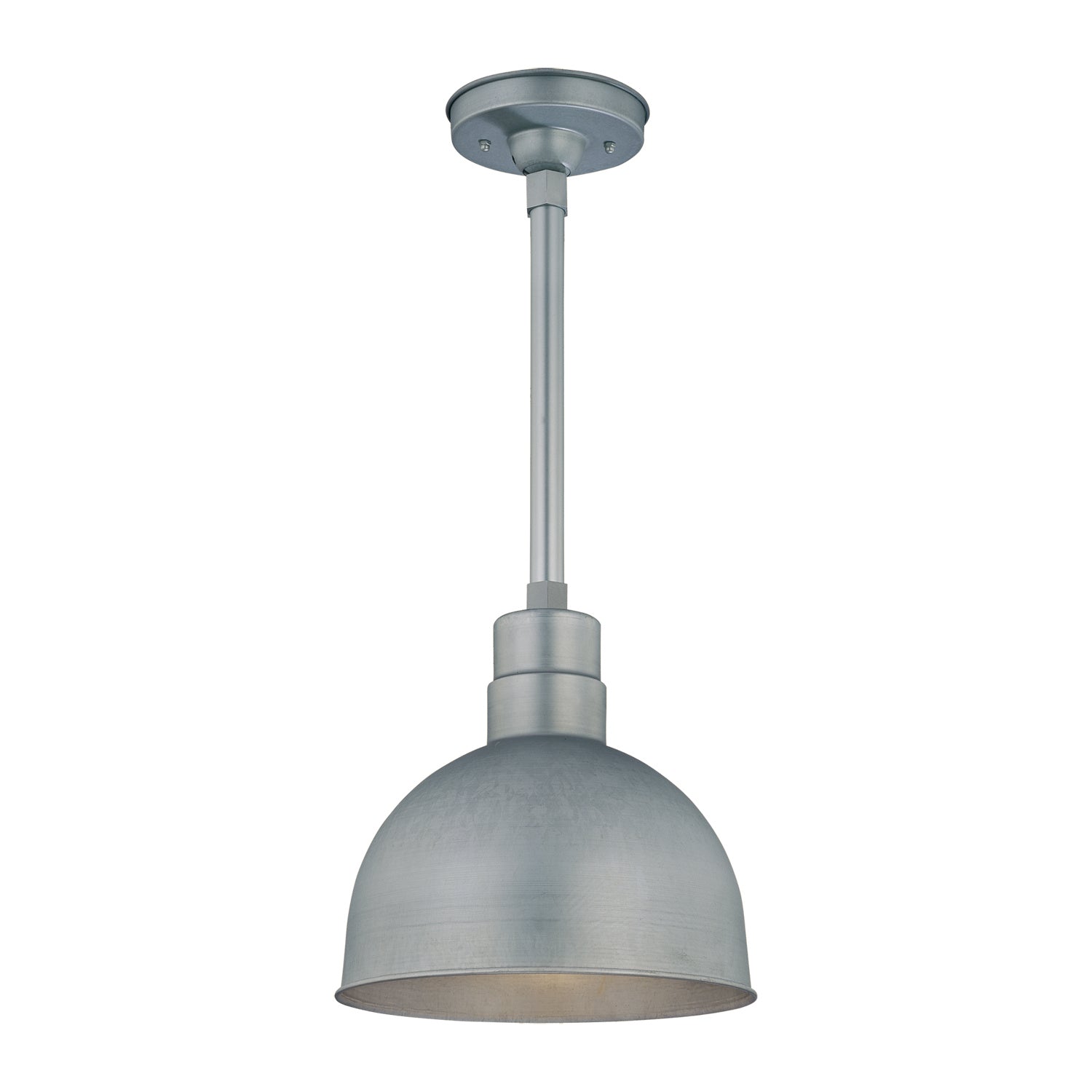 Millennium - RDBS12-GA - One Light Pendant - R Series - Galvanized