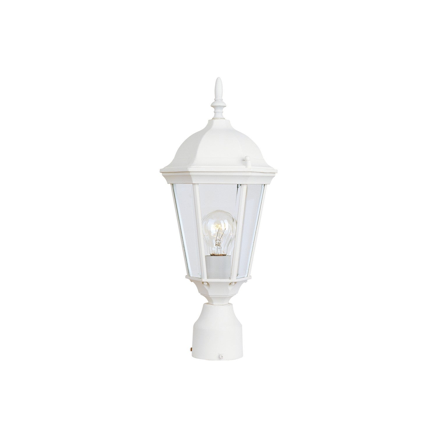 Maxim - 1001WT - One Light Outdoor Pole/Post Lantern - Westlake - White