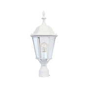 Maxim - 1005WT - One Light Outdoor Pole/Post Lantern - Westlake - White
