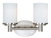 Maxim - 9052SWSN - Two Light Bath Vanity - Cylinder - Satin Nickel