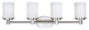 Maxim - 9054SWSN - Four Light Bath Vanity - Cylinder - Satin Nickel