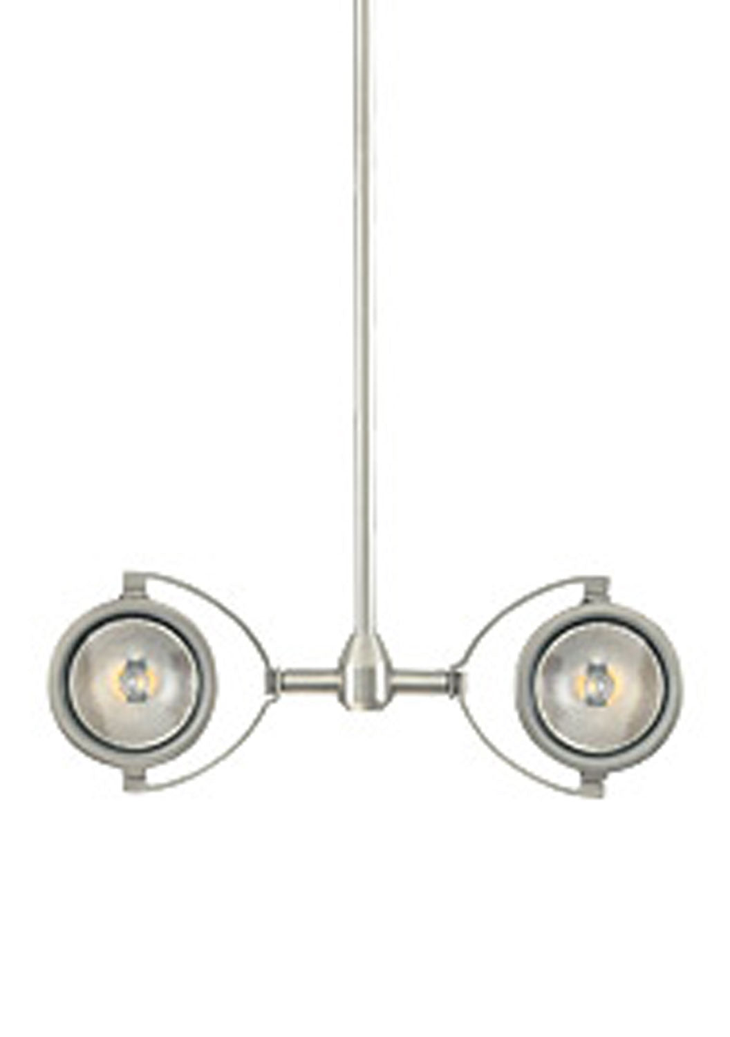 Visual Comfort Modern - 700FJELT06S - Two Light Head - Elton - Satin Nickel