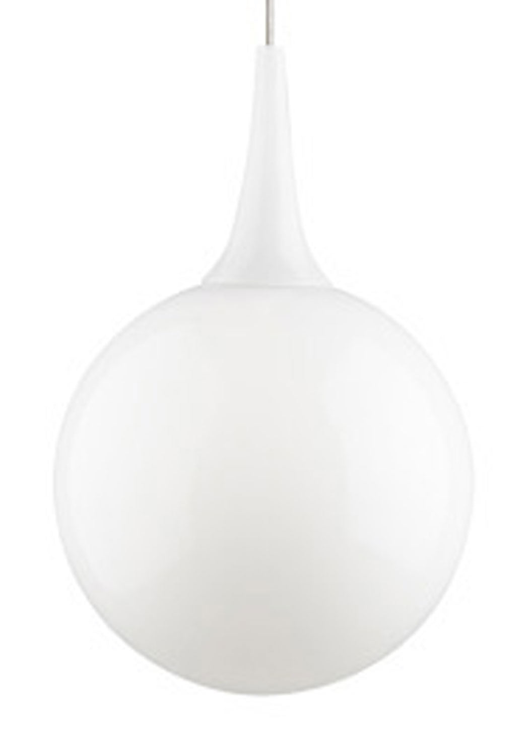 Visual Comfort Modern - 700MOPELWS - One Light Pendant - Pele - Satin Nickel