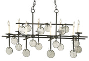 Currey and Company - 9124 - Eight Light Chandelier - Old Iron