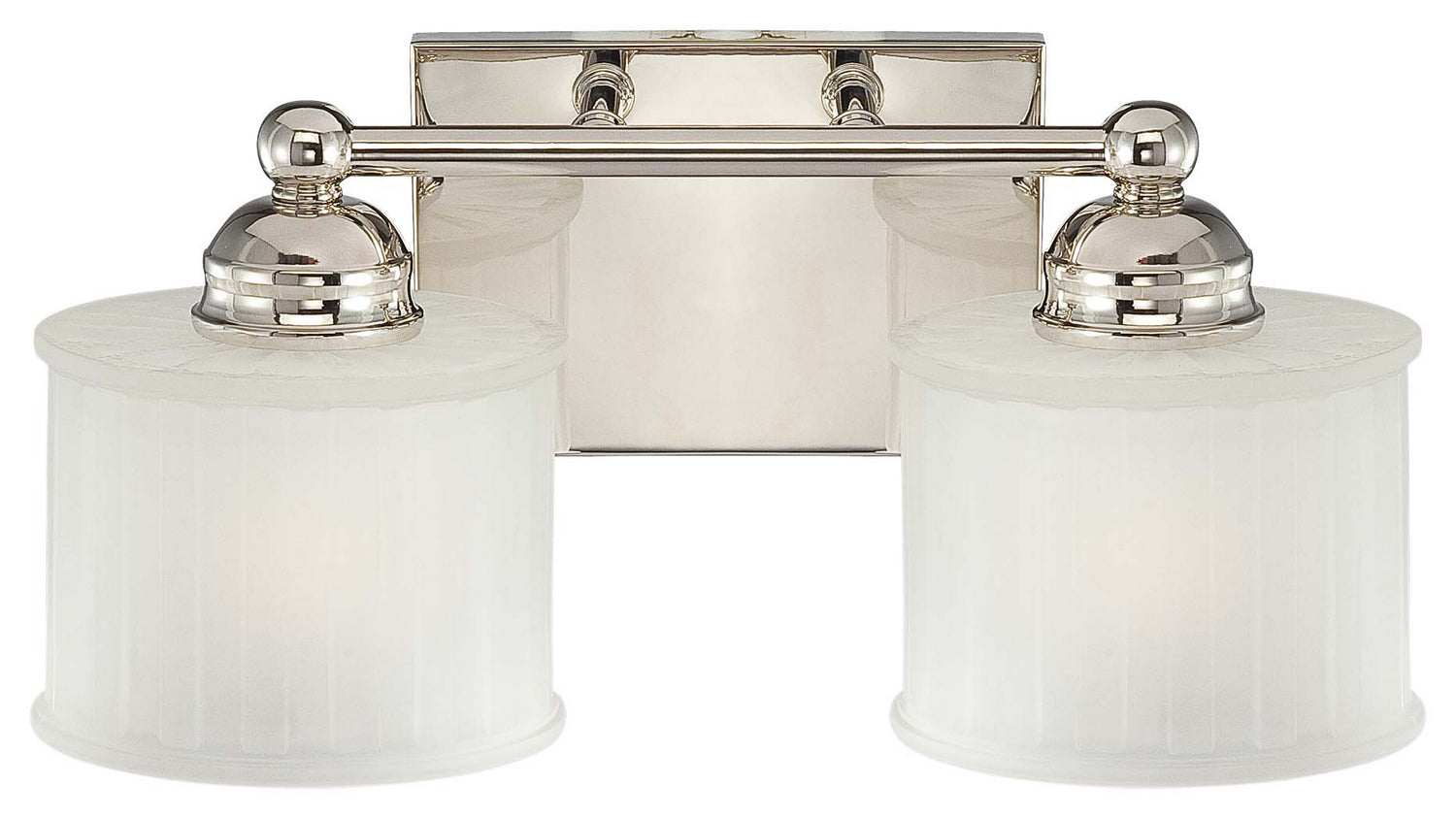 Minka-Lavery - 6732-1-613 - Two Light Bath - 1730 Series - Polished Nickel