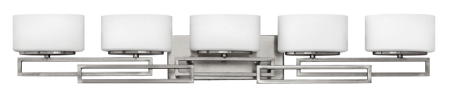 Hinkley - 5105AN - Five Light Vanity - Lanza - Antique Nickel
