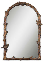 Uttermost - 13774 - Mirror - Paza - Antiqued Gold Leaf w/Gray Glaze