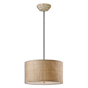 Uttermost - 21933 - Three Light Pendant - Dafina - Antiqued Burlap