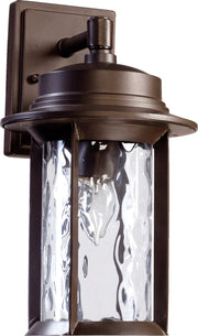 Quorum - 7246-7-86 - One Light Wall Mount - Charter - Oiled Bronze