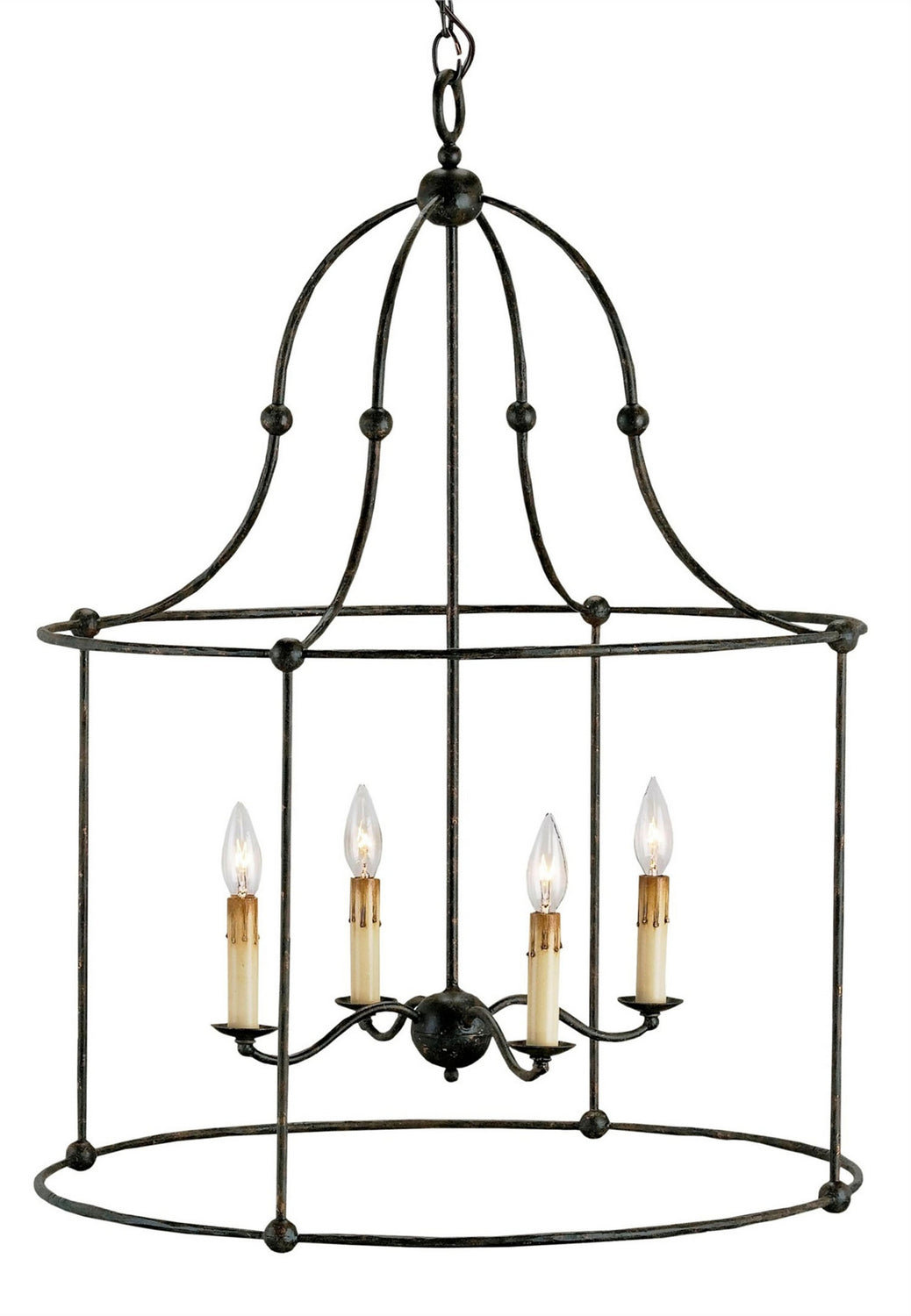 Currey and Company - 9160 - Four Light Lantern - Mayfair
