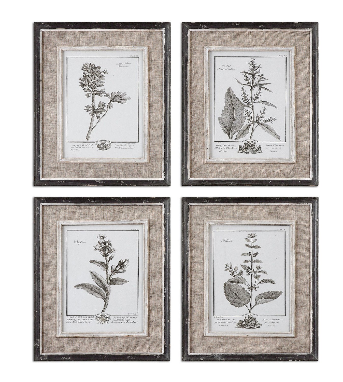 Uttermost - 32510 - Wall Art - Casual Grey Study - Black w/Gray