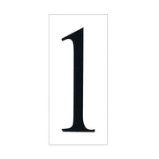 Generation Lighting - 90611-68 - Address Number Tile - Address Light - White Plastic